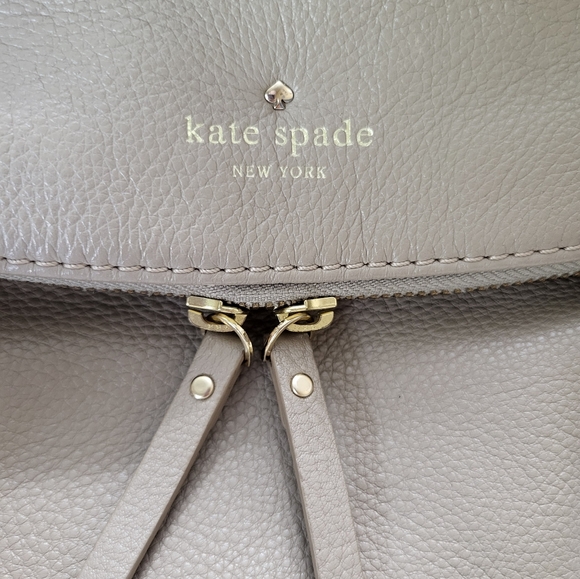 Kate Spade bag, muted taupe - Picture 2 of 14